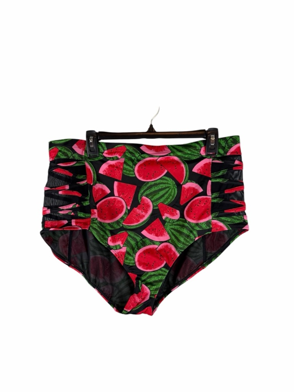 Torrid Watermelon Print High Waist Strappy Bikini Swim Bottom Size 2